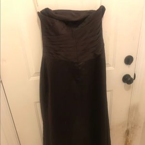 Long brown dress